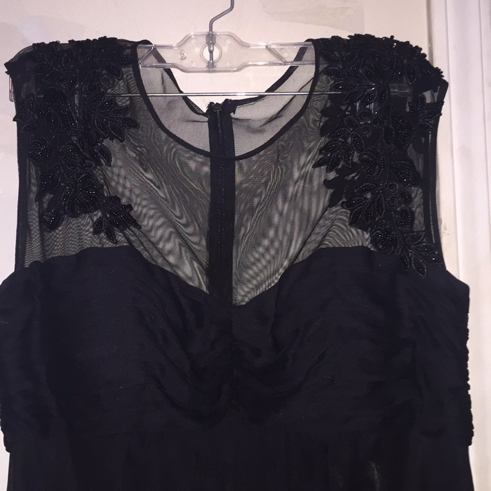 Black long dress